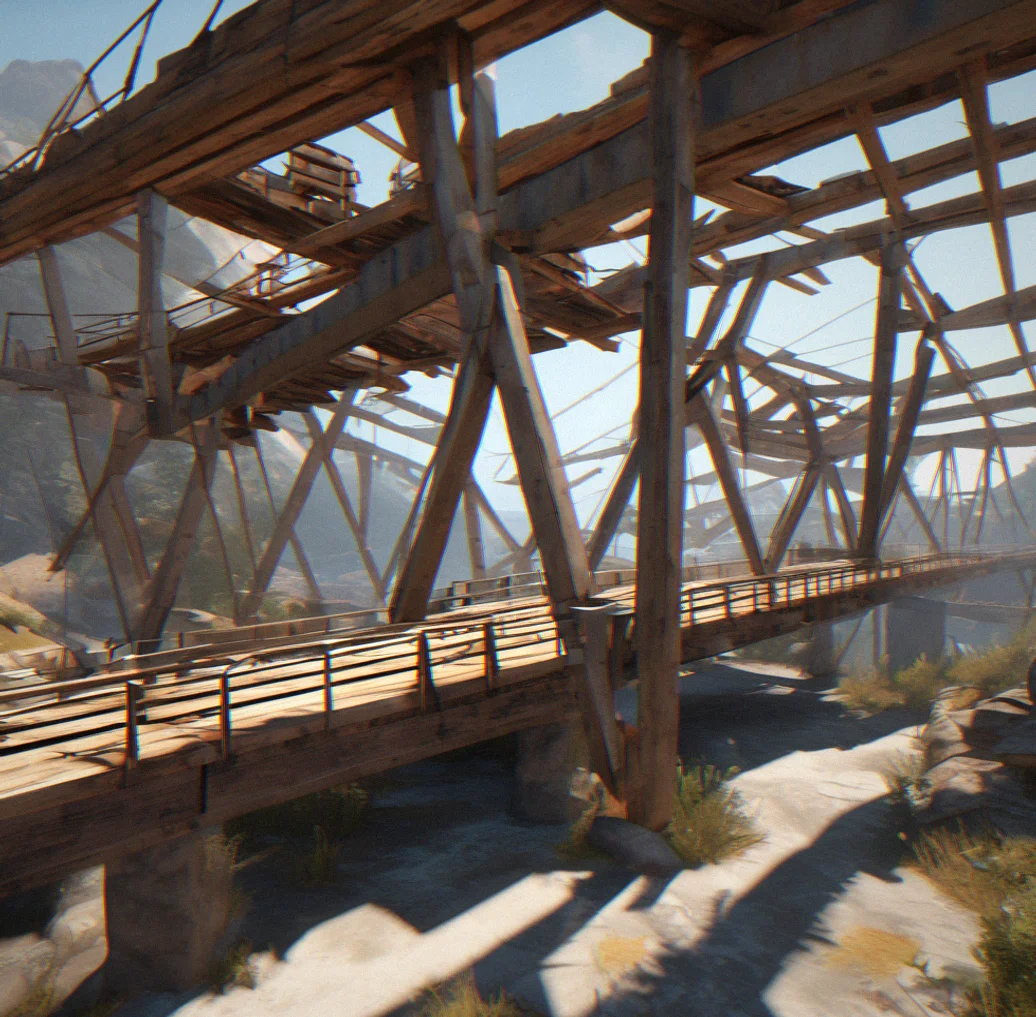 Tilted terrain level with uneven load requirements and around 3,200 credits left to spend